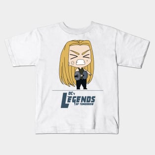 Sara Lance Lifting Weights Kids T-Shirt